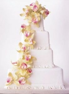 orchids-cake