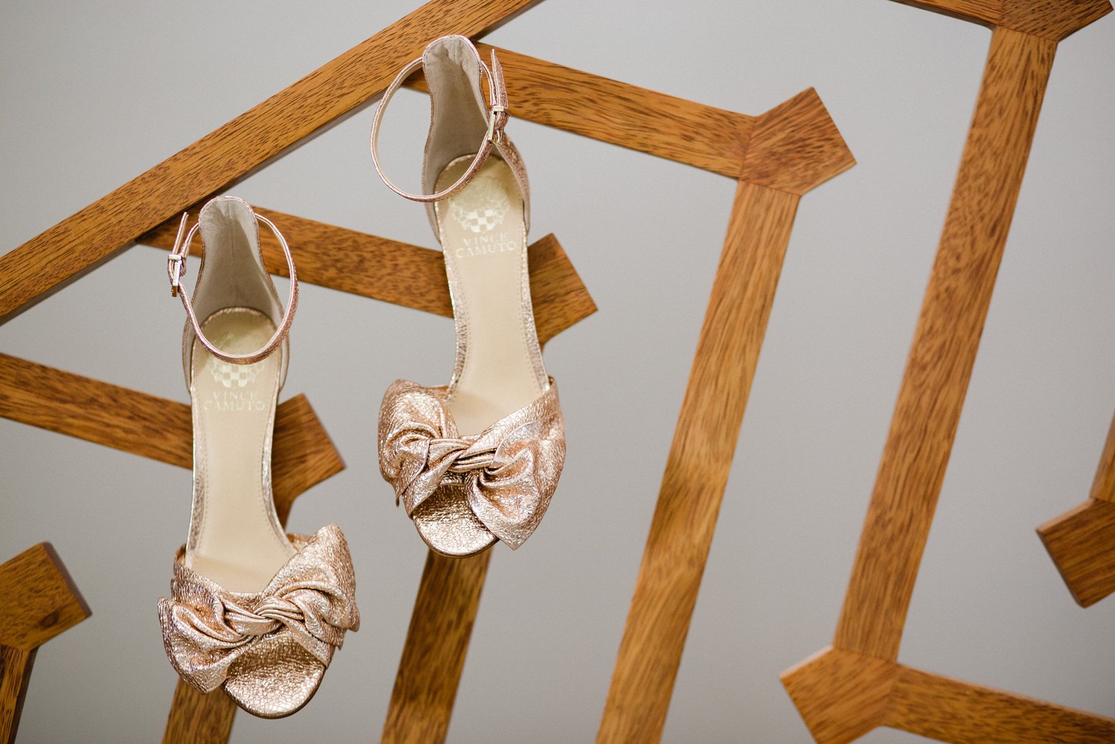 Beautiful Vince Camuto heels for Ashley's wedding day. This went perfectly with her Vera Wang dress at The Cape, in Los Cabos Mexico.