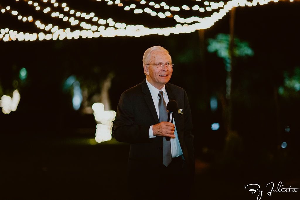 Father of the Groom giving his speech at his son's wedding Day. It went flawless and we had the best time. As Wedding Planners, it is our main goal to always make sure that everything flows flawless, and that the wedding is stress free. We are so happy to announce when a wedding is exactly that!