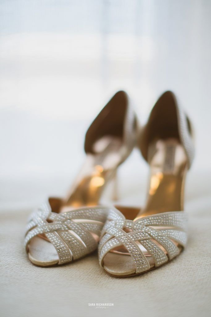 Jimmy Choo shoes for our bride who decided to have a Destination Wedding in Los Cabos Mexico. Wedding Planning was done by Jesse Wolff from Cabo Wedding Services